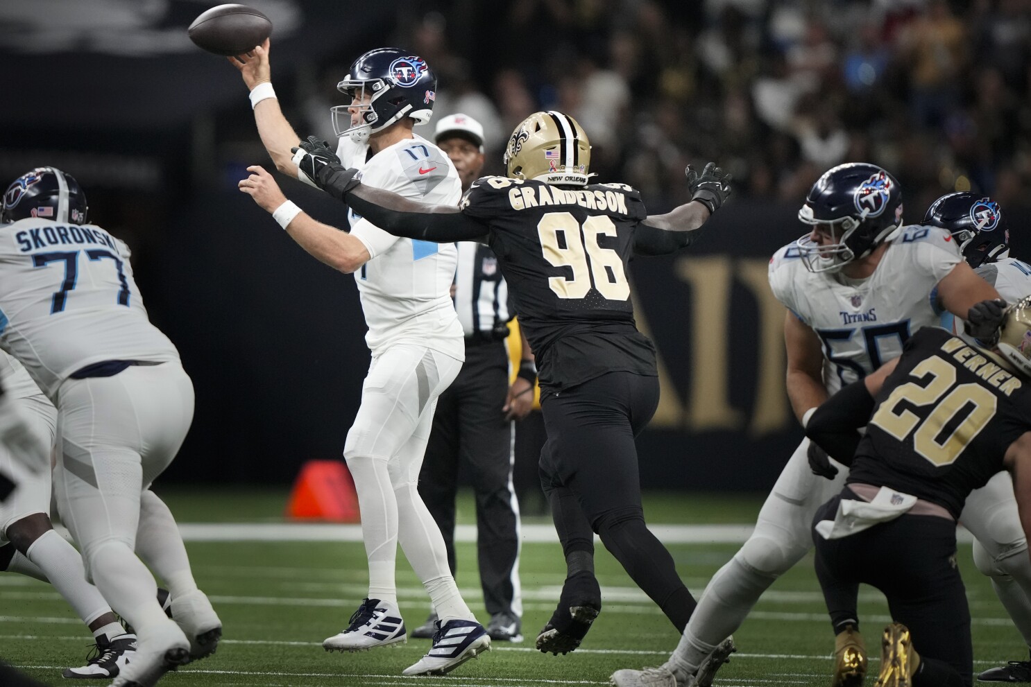 Saints signed football hotsell